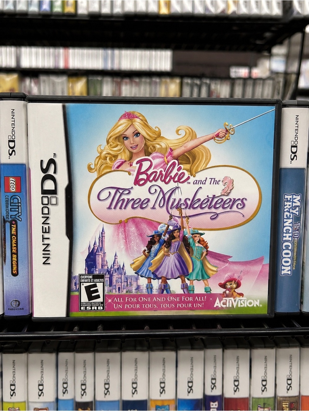 Nintendo DS Barbie and The Three Musketeers Tested Working